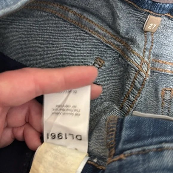 DL1961 Emma Power Legging Skinny Maternity Jeans size 27